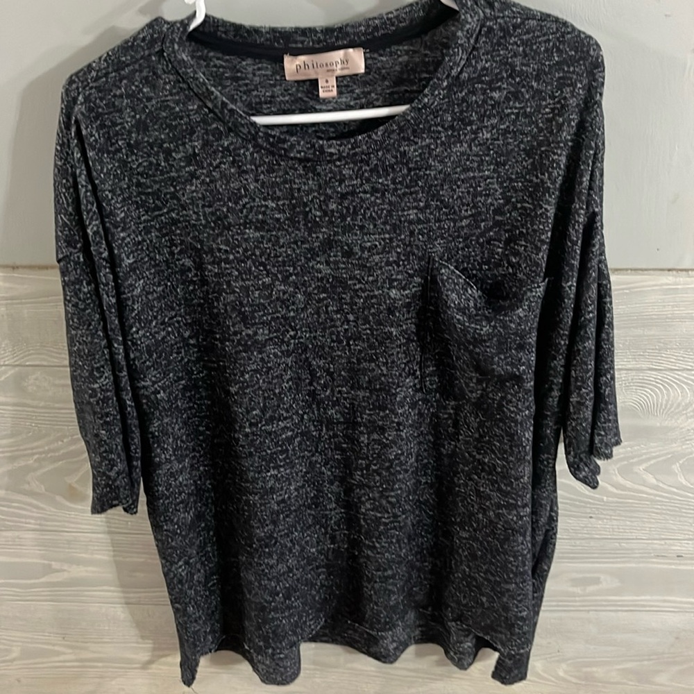 Womens 3/4 sleeve shirt